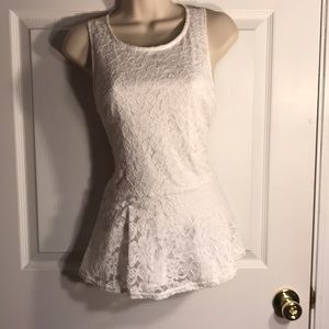 MEDIUM H&M PEPLUM TOP